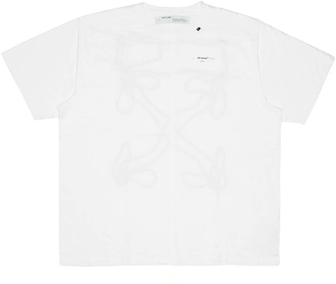 Off-White Oversized Abstract Arrows Embroidered T-Shirt White/Black Buy Off-White Oversized Abstract Arrows Embroidered T-Shirt White/Black