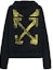 Order Off-White Oversized Acrylic Arrows Hoodie Black/Yellow