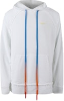 Off-White Oversized Acrylic Arrows Hoodie White/Yellow Off-White Oversized Acrylic Arrows Hoodie White/Yellow