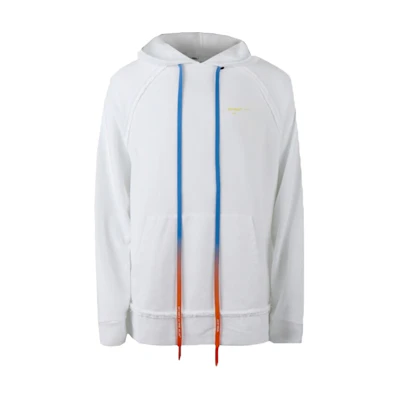 Off-White Oversized Acrylic Arrows Hoodie White/Yellow