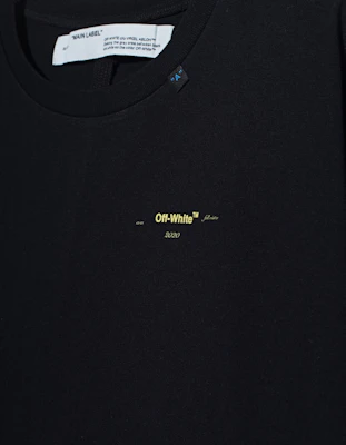黑色/黃色Off-White寬鬆箭頭圖案短袖圓領T恤 Lookbook 黑色/黃色Off-White寬鬆箭頭圖案短袖圓領T恤