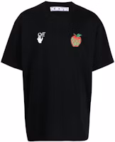 OFF-WHITE 宽松款蘋果箭頭印花黑色T恤 Buy OFF-WHITE 宽松款蘋果箭頭印花黑色T恤