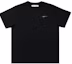 Buy OFF-WHITE Kaos Pendek Katun Oversized Arrow Hitam OMAA038G20JER0061088