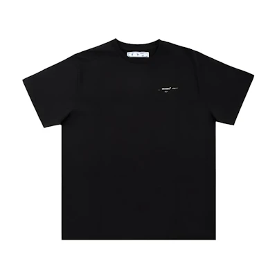 OFF-WHITE Oversized Arrow Cotton Short Sleeve Tee Black OMAA038G20JER0061088
