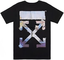 OFF-WHITE Oversized Arrow Print Cotton Tee ( Black) OMAA038R191850121088 OFF-WHITE Oversized Arrow Print Cotton Tee ( Black) OMAA038R191850121088