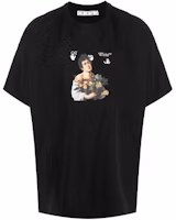 OFF-WHITE Oversized Caravaggio Boy T-shirt Black OFF-WHITE Oversized Caravaggio Boy T-shirt Black