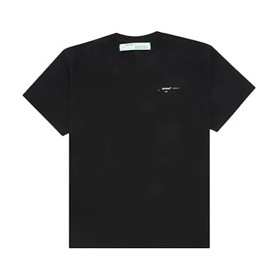 Off-White Oversized Diag Arrows Tee Black/Multicolor