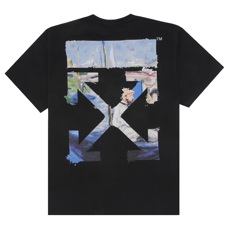 Order Camiseta Oversized Off-White Diag Arrows Negra/Multicolor