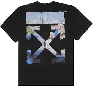 Off-White Oversized Diag Arrows Baju-T Hitam/Multicolor Order Off-White Oversized Diag Arrows Baju-T Hitam/Multicolor