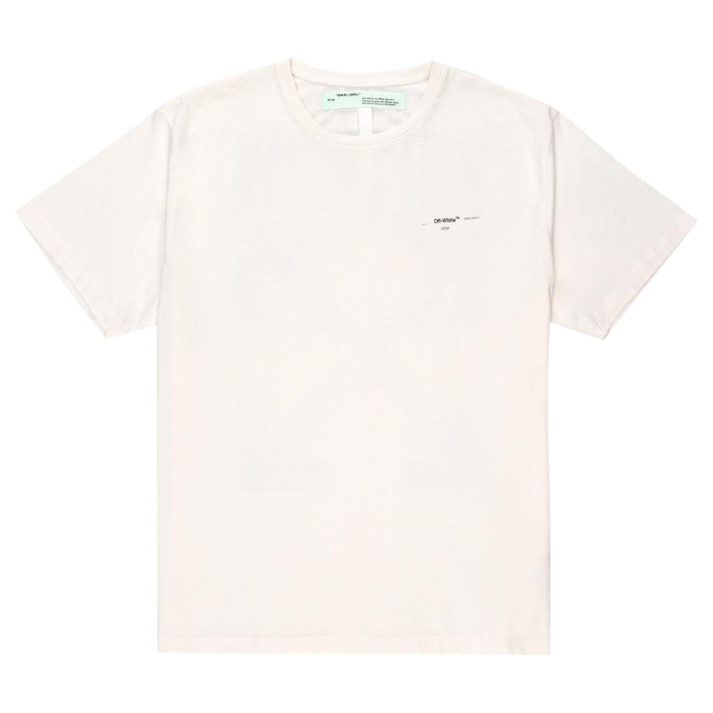 Buy 白色/多色Off-White超大號對角箭頭T恤