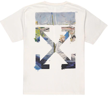 白色/多色Off-White超大號對角箭頭T恤 Order 白色/多色Off-White超大號對角箭頭T恤