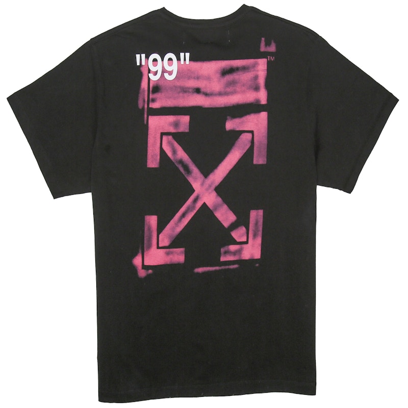 Off-White Oversized Diag Stencil T-Shirt Black 圖 2