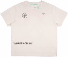 Off-White Oversized Diag Stencil T-Shirt White Off-White Oversized Diag Stencil T-Shirt White