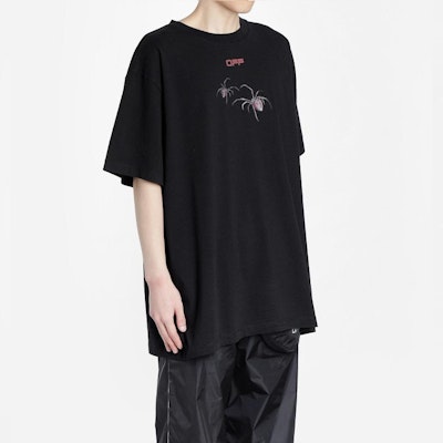 Off-White Oversized Fit Arachno Arrows T-Shirt Black Shop Off-White Oversized Fit Arachno Arrows T-Shirt Black