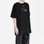 Shop Off-White Oversized Fit Arachno Arrows T-Shirt Black