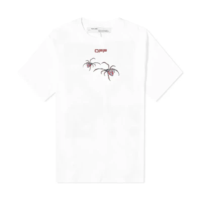 Off-White Oversized Fit Arachno Arrows T-Shirt White