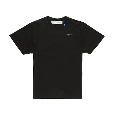 Off-White Oversized Fit Backbone T-Shirt Black/White