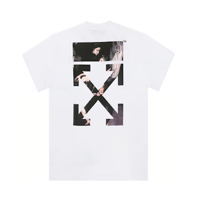 Off-White Oversized Fit Caravaggio Arrows T-Shirt White/Multicolor