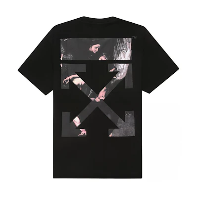 Off-White Oversized Fit Caravaggio Arrows T-Shirt Black/Multicolor