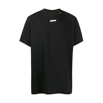 Off-White Oversized fit Caravaggio Arrows T-Shirt Black/White