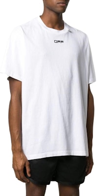 Off-White Oversized Fit Caravaggio Arrows T-Shirt White/Multicolor Shop Off-White Oversized Fit Caravaggio Arrows T-Shirt White/Multicolor
