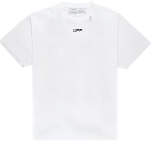 Off-White Oversized Fit Caravaggio Square T-Shirt White/Black Off-White Oversized Fit Caravaggio Square T-Shirt White/Black