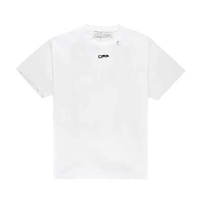 Off-White Oversized Fit Caravaggio Square T-Shirt White/Black