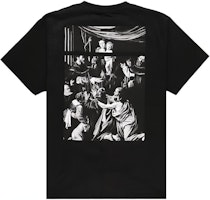 Off-White Oversized Fit Caravaggio Square T-Shirt Black/Multicolor Off-White Oversized Fit Caravaggio Square T-Shirt Black/Multicolor