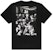 Off-White Oversized Fit Caravaggio Square T-Shirt Black/Multicolor