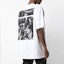 Shop Off-White Oversized Fit Caravaggio Square T-Shirt White/Black