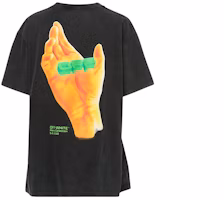 Off-White Oversized Fit Hand T-Shirt Black/Multicolor Off-White Oversized Fit Hand T-Shirt Black/Multicolor