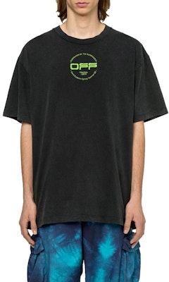 Off-White Oversized Fit Hand T-Shirt Black/Multicolor Lookbook Off-White Oversized Fit Hand T-Shirt Black/Multicolor