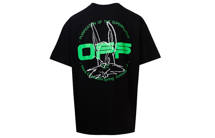 Buy Off-White Oversized Fit Harry The Bunny T-Shirt Black