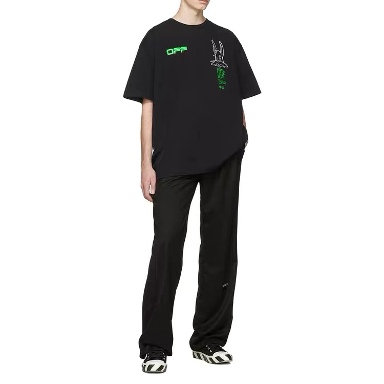 Off-White Oversized Fit Harry The Bunny T-Shirt Black/Multicolor 圖 6