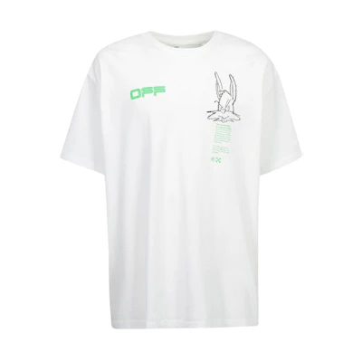 Off-White Oversized Fit Harry The Bunny T-Shirt White/Multicolor