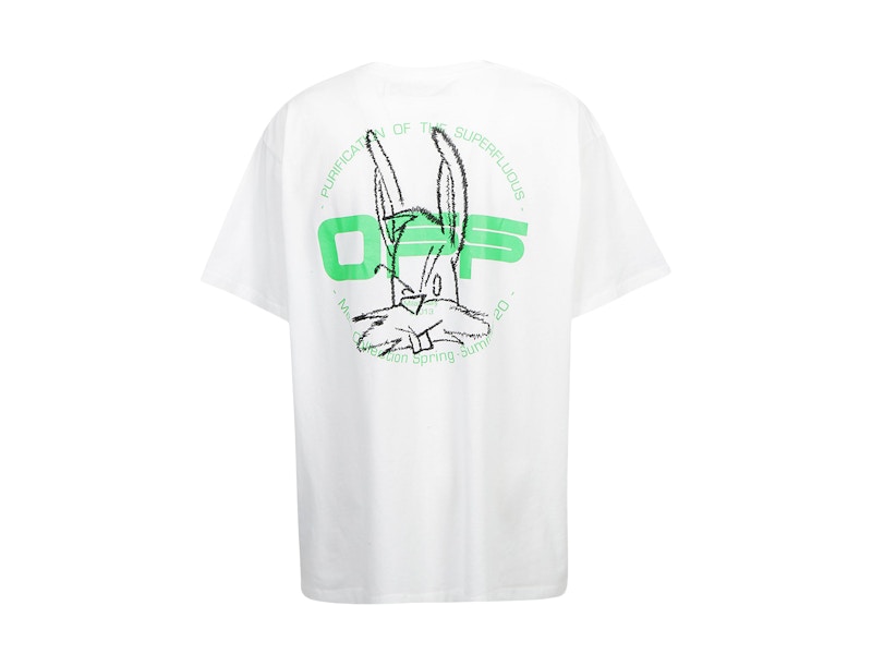 Off-White Oversized Fit Harry The Bunny T-Shirt White/Multicolor 圖 2