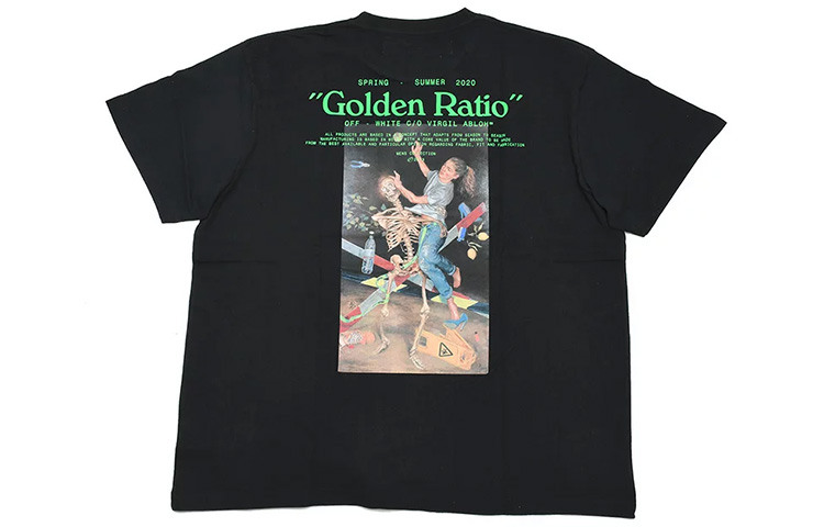 Buy オフホワイト Pascal オーバーサイズTシャツ (黒/マルチ) OMAA038R201850141088