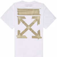 Off-White Oversized Fit Tape Arrows T-Shirt White Off-White Oversized Fit Tape Arrows T-Shirt White