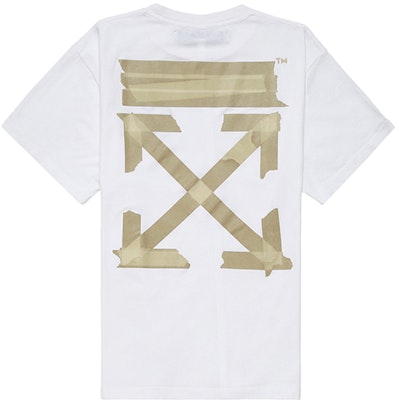 Off-White Oversized Fit Tape Arrows T-Shirt White Buy Off-White Oversized Fit Tape Arrows T-Shirt White
