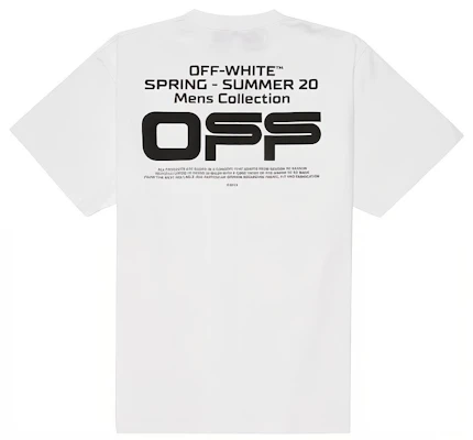 Camiseta Blanca Oversized Off-White con Diseño de Línea Ondulada OMAA038R201850040110 Buy Camiseta Blanca Oversized Off-White con Diseño de Línea Ondulada OMAA038R201850040110