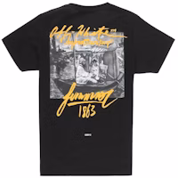 Off-White Oversized Summer T-Shirt Black Off-White Oversized Summer T-Shirt Black