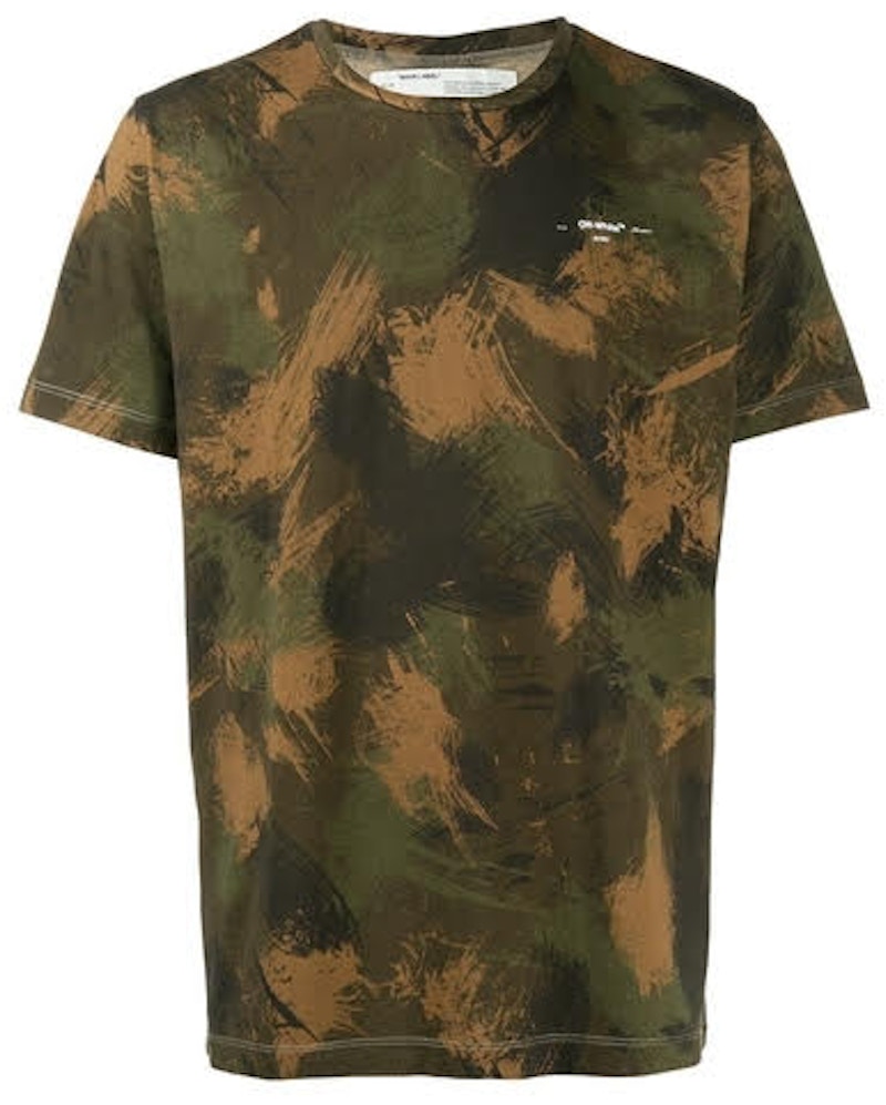 Off-White Paintbrush Camo Tee Multi