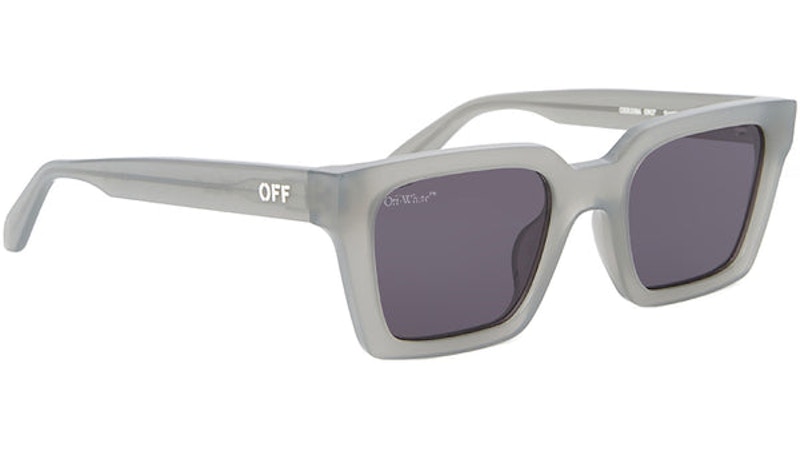 OFF-WHITE Palermo Square Sunglasses Medium Grey/Grey (OERI086F23PLA0010907)