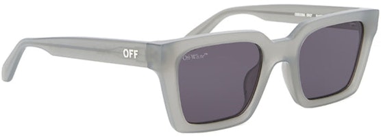 OFF-WHITE Palermo Square Sunglasses Medium Grey/Grey (OERI086F23PLA0010907) OFF-WHITE Palermo Square Sunglasses Medium Grey/Grey (OERI086F23PLA0010907)