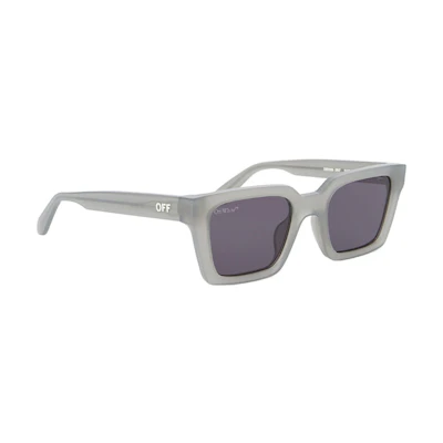 OFF-WHITE Palermo Square Sunglasses Medium Grey/Grey (OERI086F23PLA0010907)