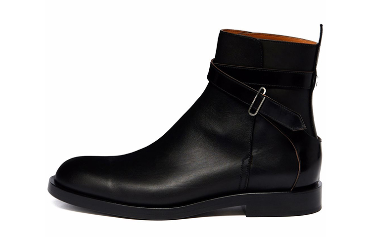 Off-White Paperclip Ankle Boots Black