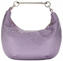 OFF-WHITE Paperclip Embellished Shoulder Bag Lilac Purple OFF-WHITE Paperclip Embellished Shoulder Bag Lilac Purple
