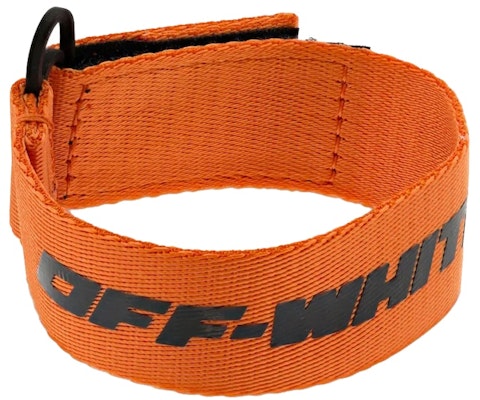 OFF-WHITE 橙黑色紙夾網帶手鏈 Buy OFF-WHITE 橙黑色紙夾網帶手鏈