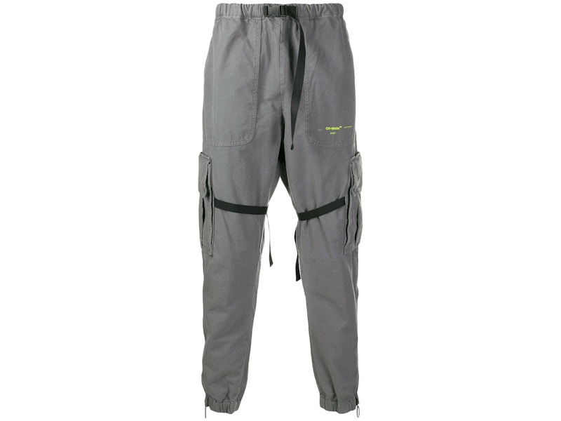 Off-White Parachute Cargo Pants Grey/Black/Green