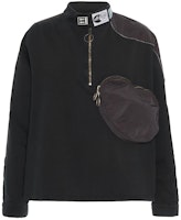 Off-White Parachute Fleece Sweatshirt Black/Black Off-White Parachute Fleece Sweatshirt Black/Black